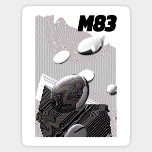 M83 Fanart Design Sticker